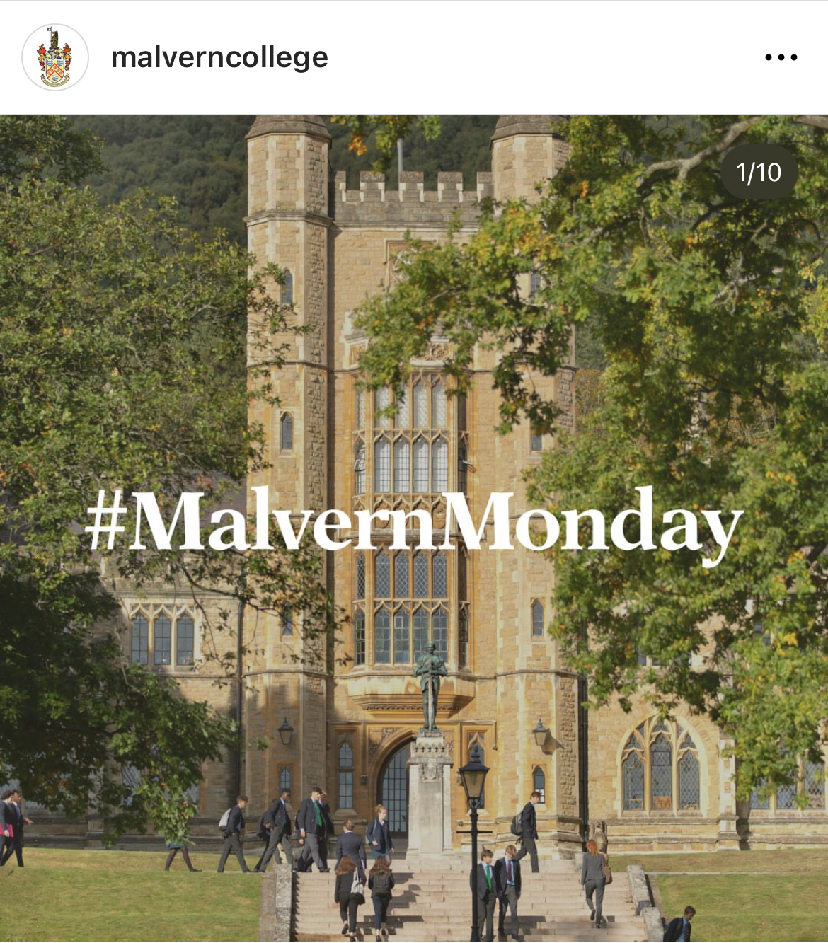 #MalvernMonday weekly series